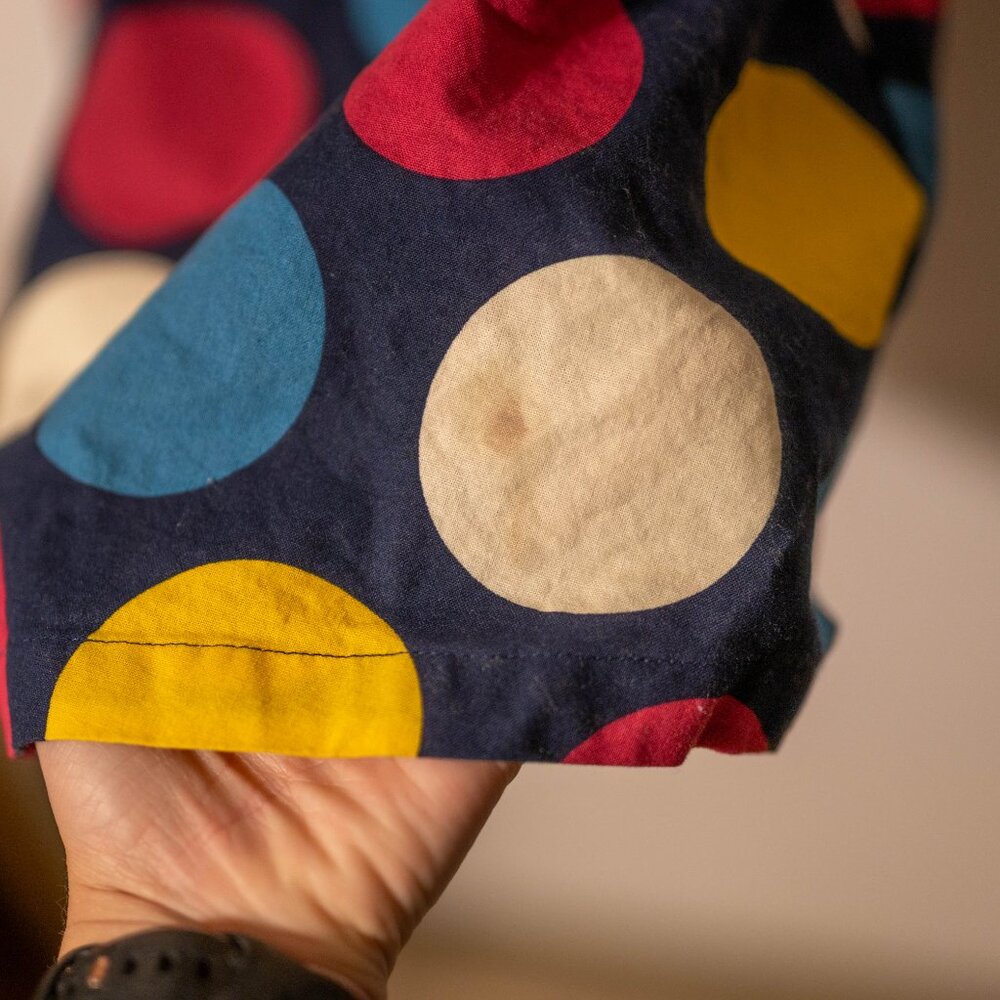 ModCloth Retro Colorful Polka Dot Cotton Dress – Size S - Picture 5 of 6